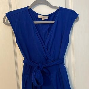 Blue loft dress